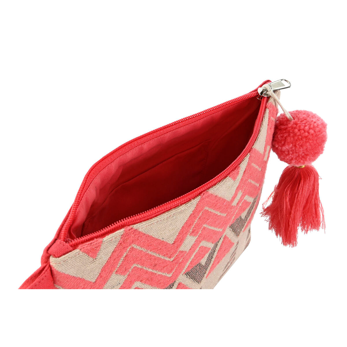 Travel Vanity Case Home ESPRIT Beige Fuchsia 26 x 2 x 19 cm product packaging