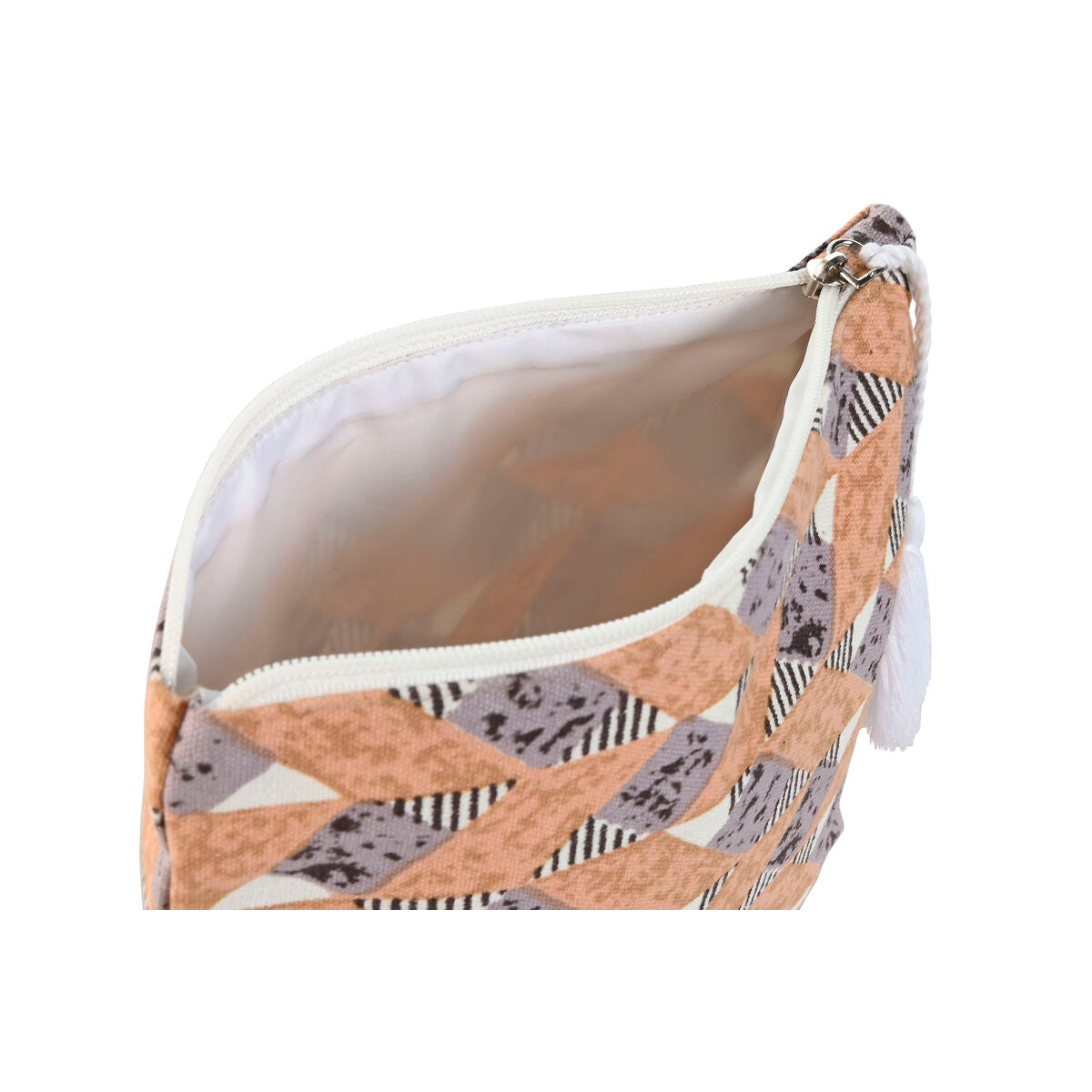 Travel Vanity Case Home ESPRIT Brown Turquoise Coral 25 x 5 x 20 cm (3 Units) product packaging