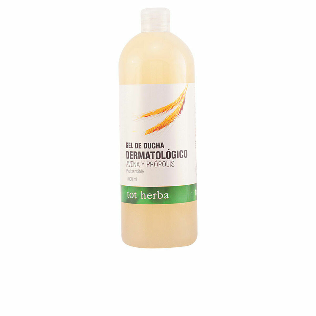 Dermatological oat and propolis shower gel Tot Herba Gel De Ducha Dermatológico 1 L skincare packaging