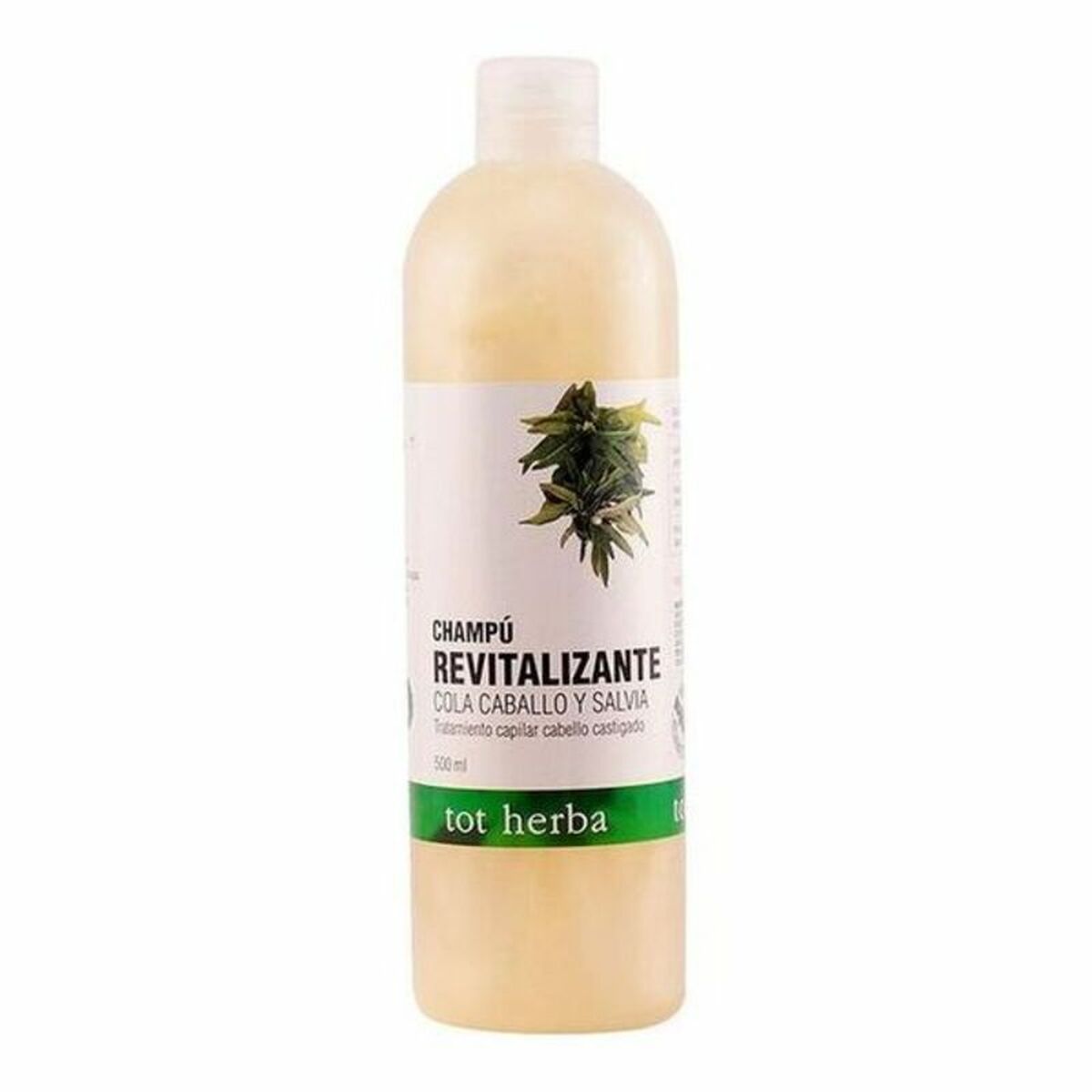 Revitalizing Shampoo Tot Herba Champú Revitalizante 500 ml for Women shampoo bottle