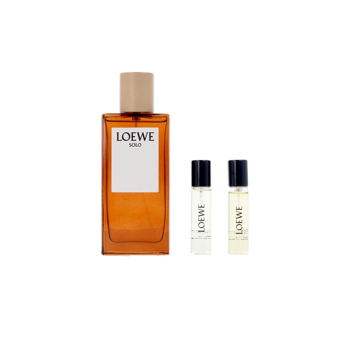 Men's Perfume Set Loewe SOLO LOEWE 3 Pieces for Men product packaging