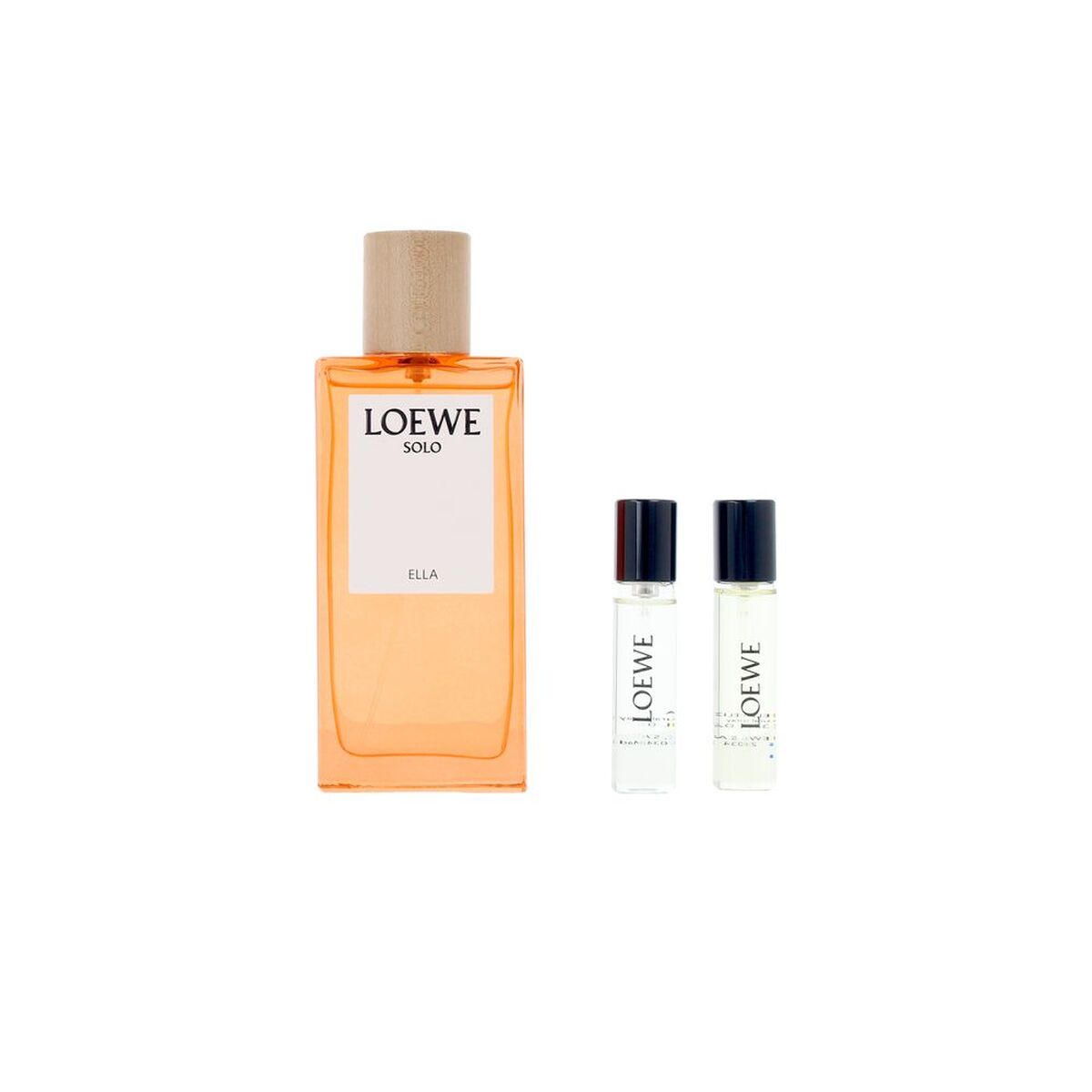 Women's Perfume Set Loewe SOLO ELLA 3 Pieces for Women product packaging