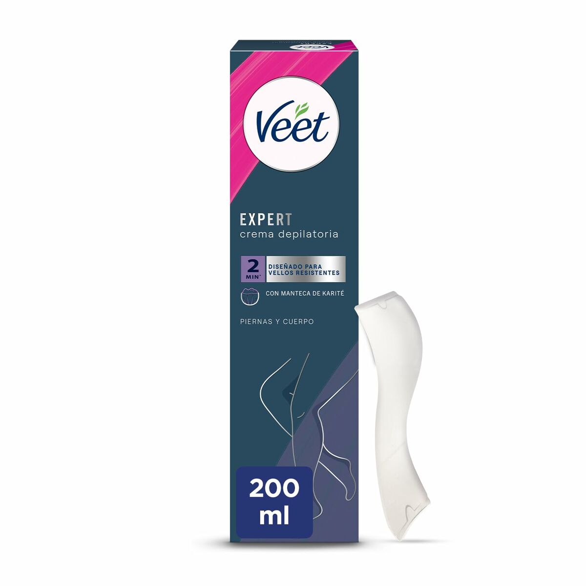 Body Hair Removal Cream Veet Expert 200 ml skincare packaging