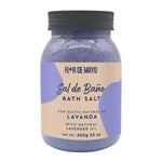 Bath salts Flor de Mayo Sal De Baño 650 g Lavendar product packaging