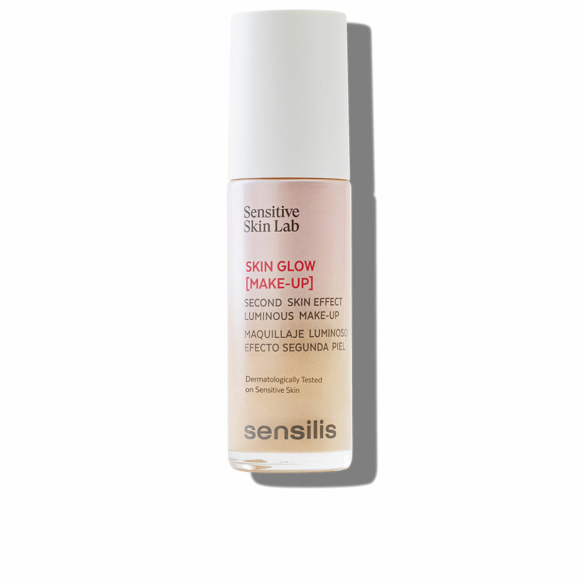 Liquid Make Up Base Sensilis SKIN GLOW Nº 04-Beige Rose 30 ml product packaging