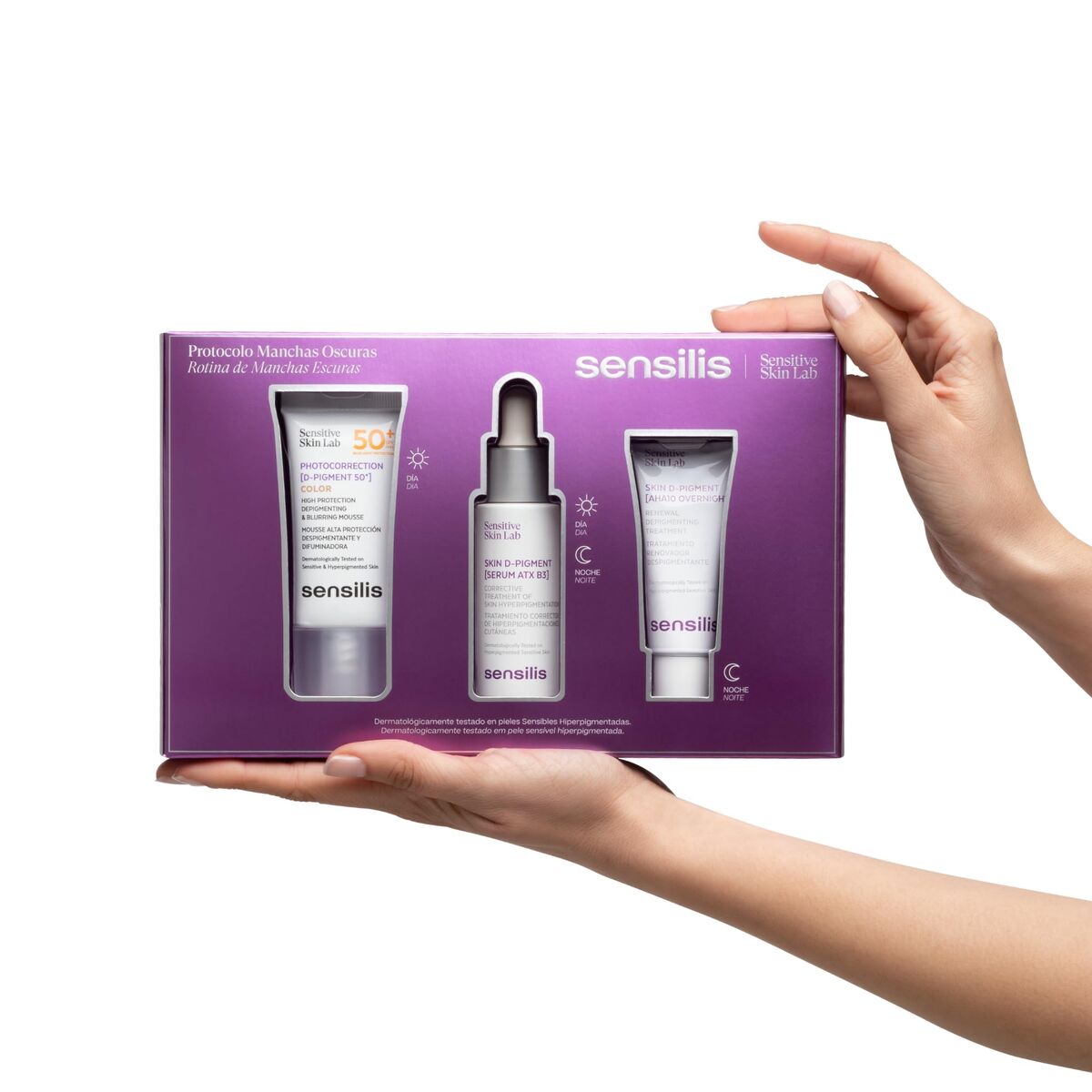 Women's Cosmetics Set Sensilis SKIN D-PIGMENT product packaging
