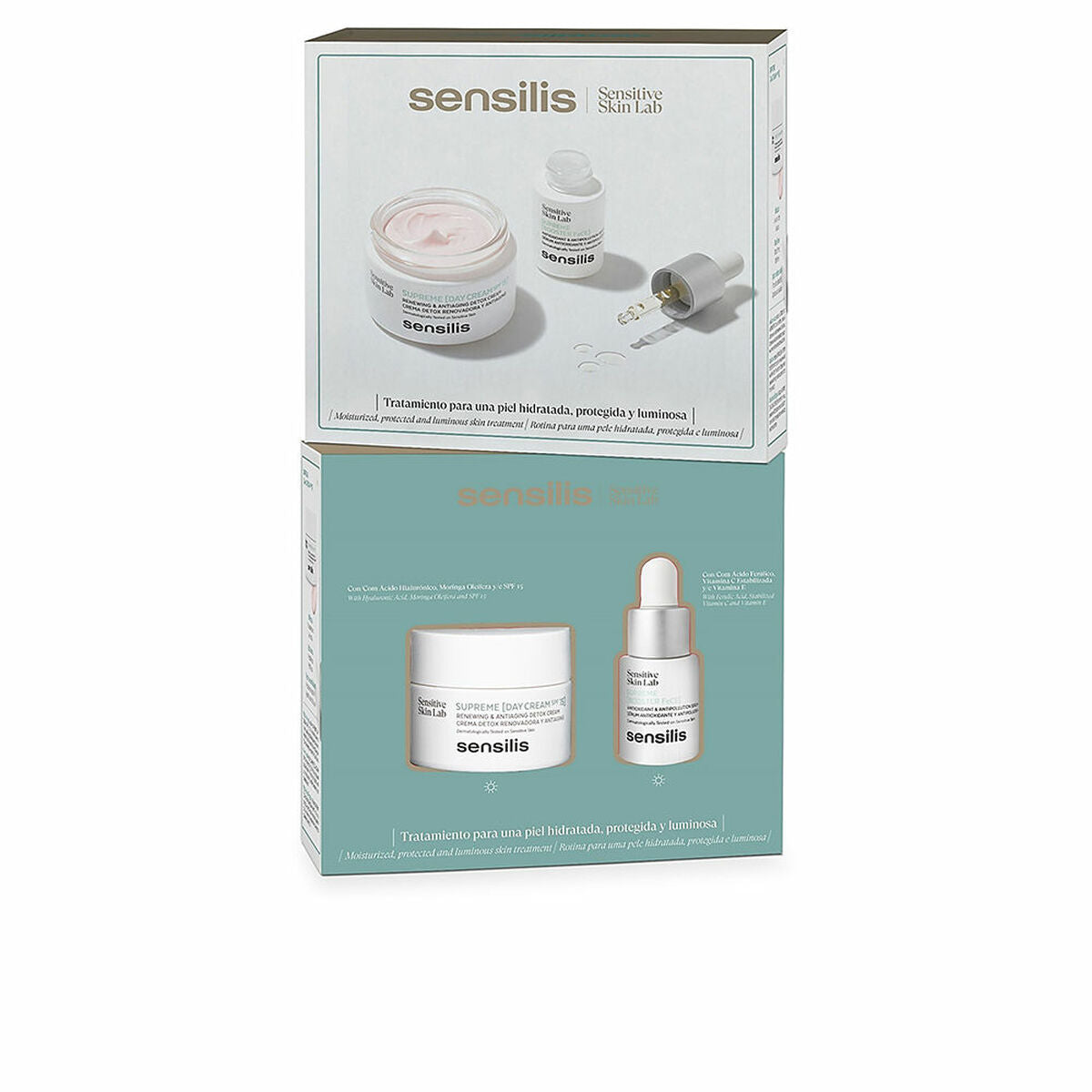 Cosmetic Set Sensilis SUPREME 2 Pieces product packaging