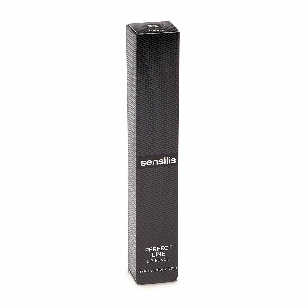 Lip Liner Sensilis Perfect Line Nº 04-Red 0,35 g 0.35 g makeup packaging