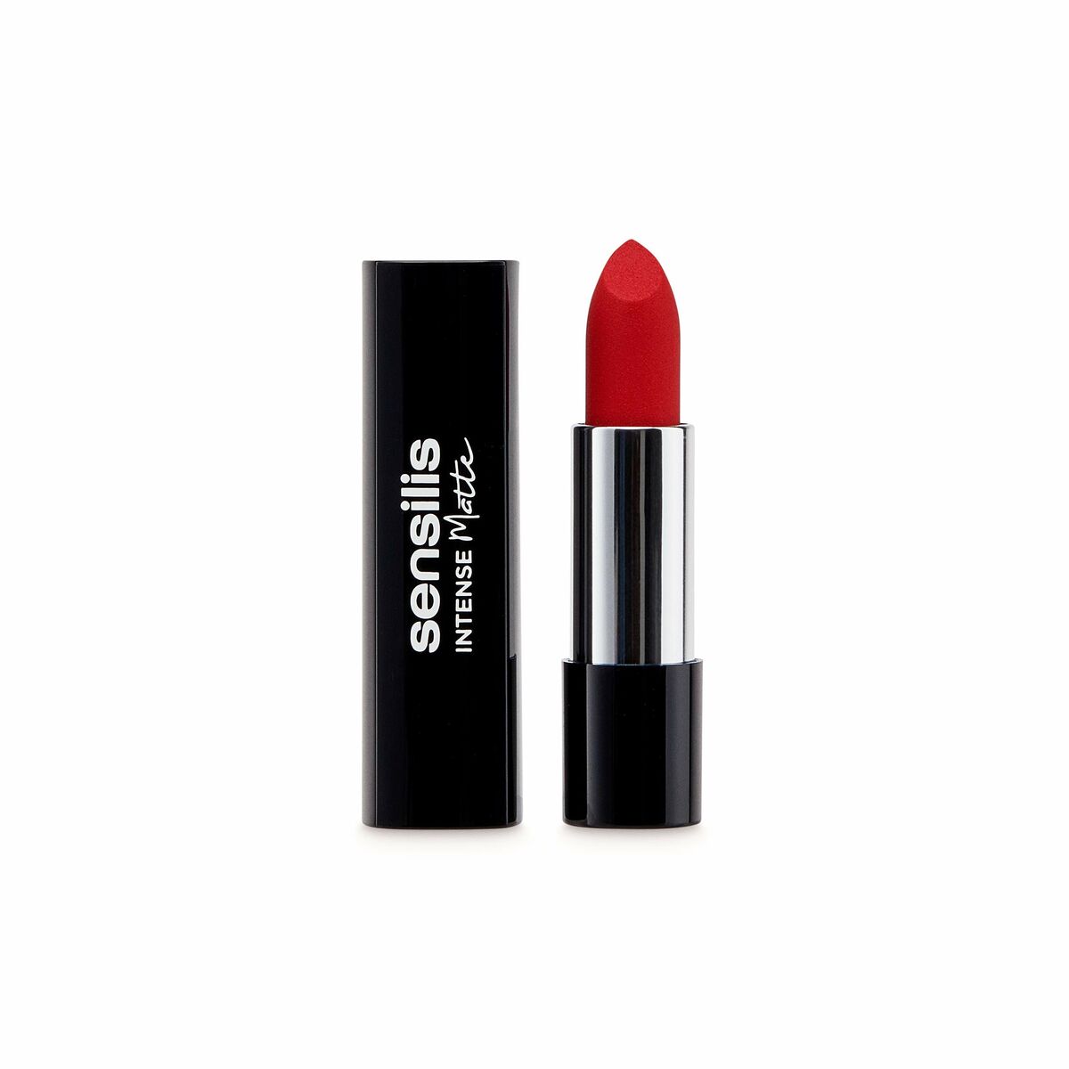 Lipstick Sensilis Intense Matte 402-Rouge Attraction Nº 402-Rouge Attraction 3,5 ml 3.5 ml makeup packaging