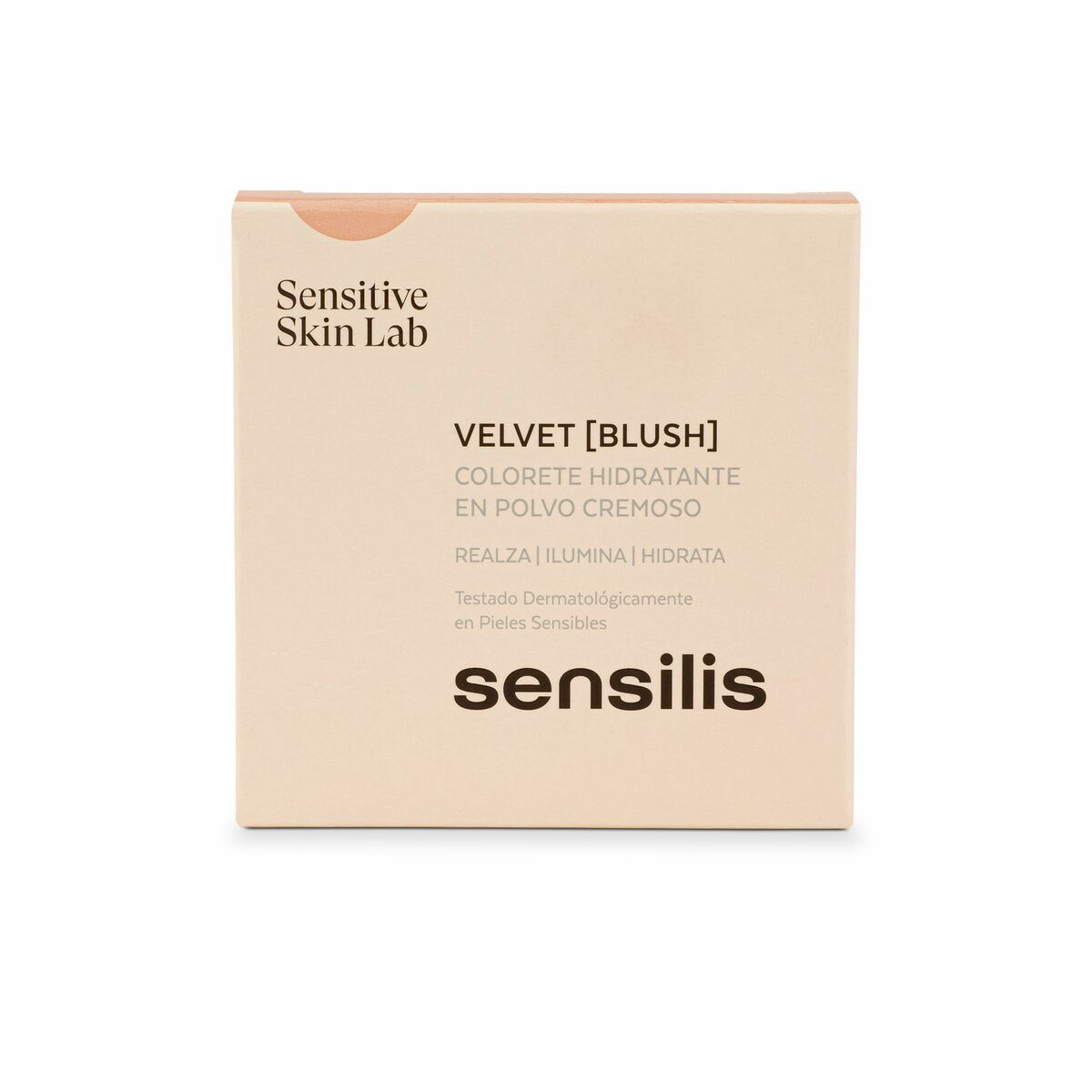 Blush Sensilis Velvet Nº 02 10 g makeup packaging