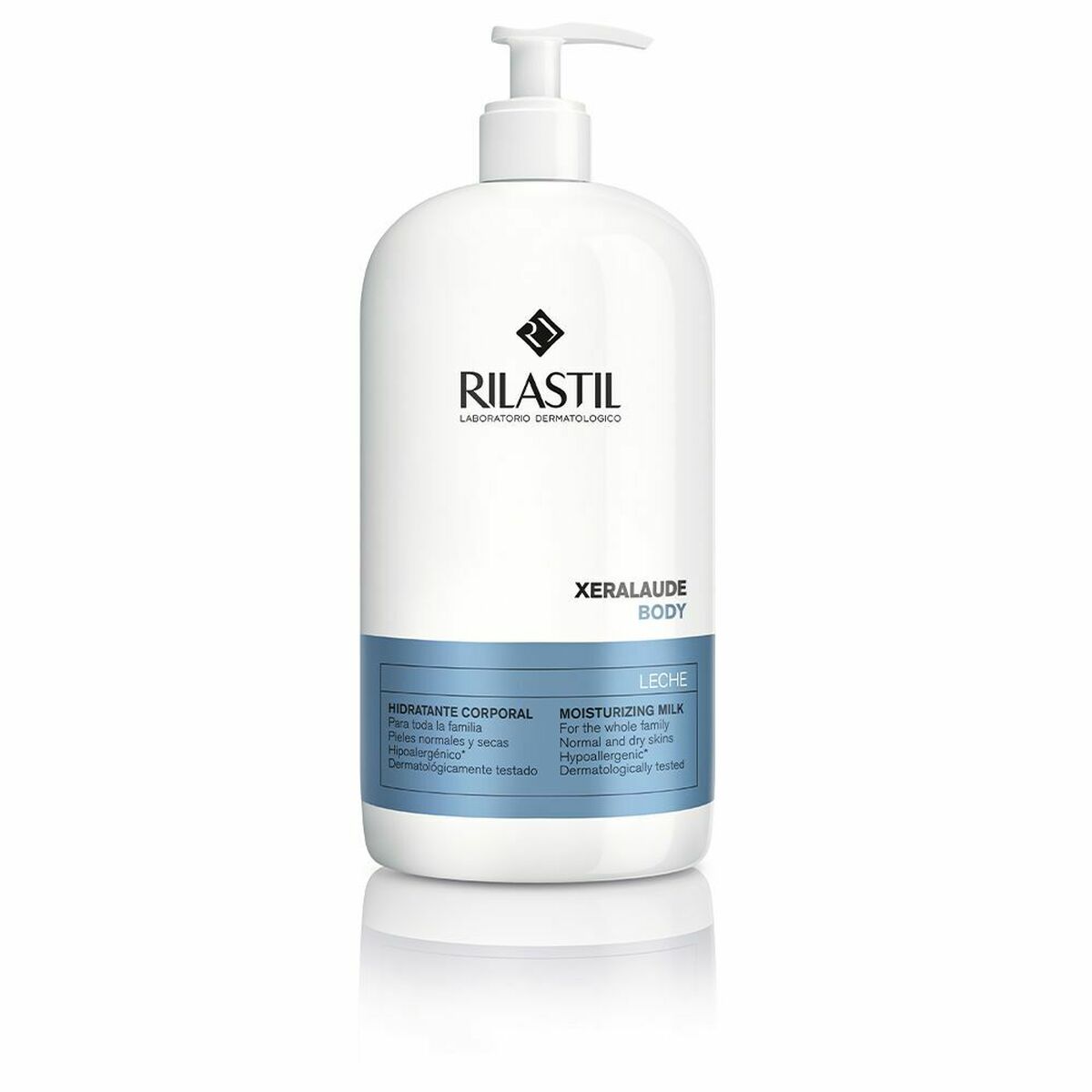 Moisturing Body Milk Rilastil 1 L product packaging