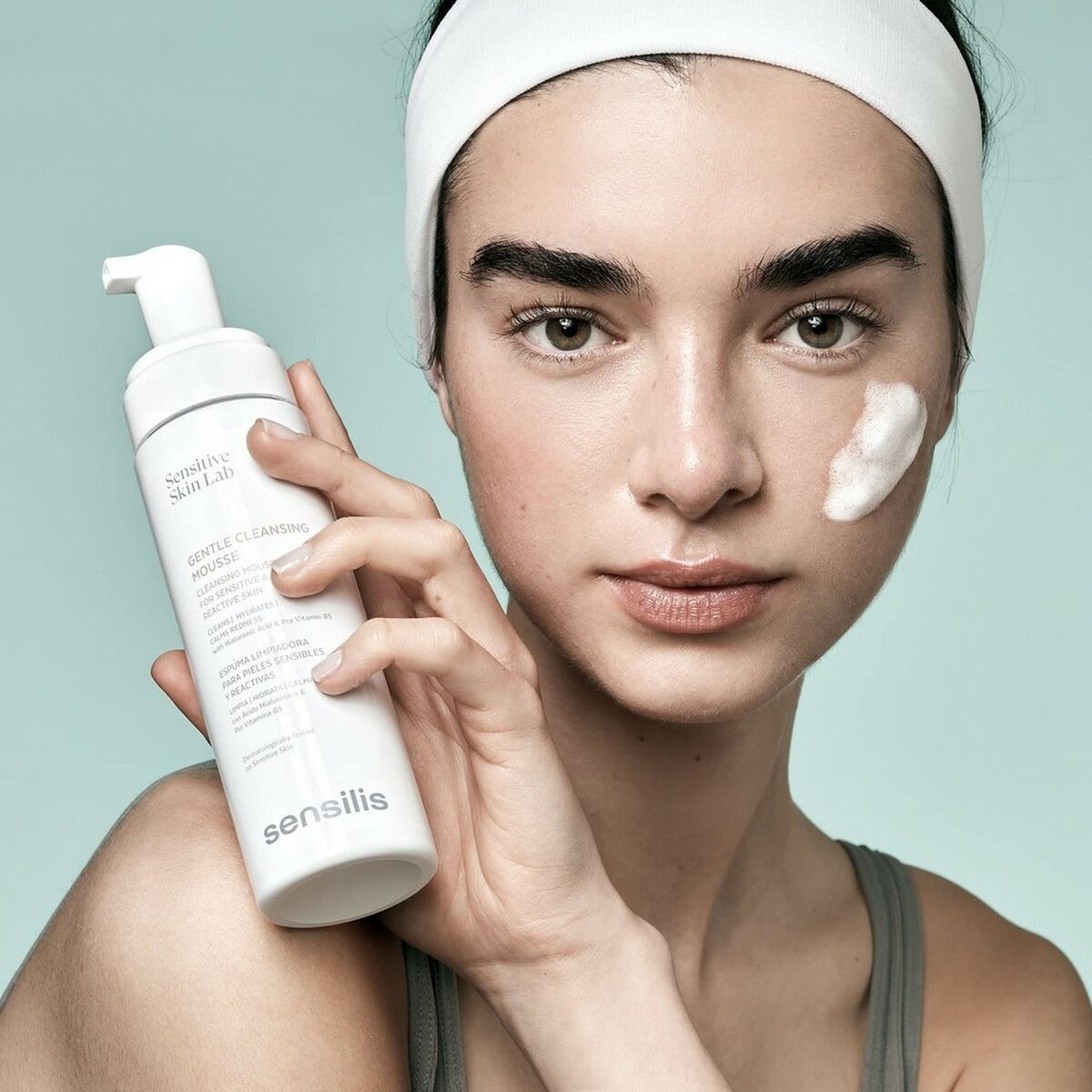 Cleansing Foam Sensilis Gentle Cleansing Mousse 200 ml product packaging