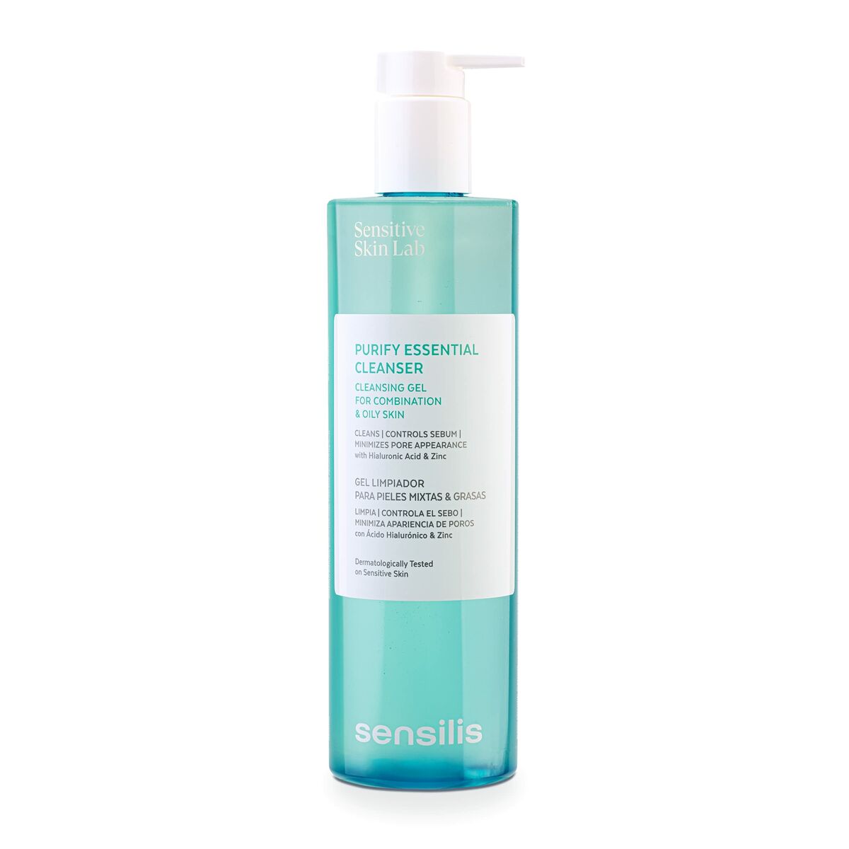 Facial Cleansing Gel Sensilis Purify Essential 2 x 400 ml skincare packaging
