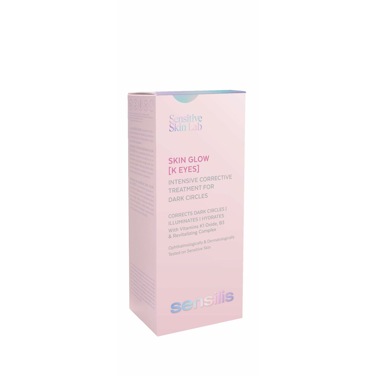 Cream for Eye Area Sensilis SKIN GLOW FACIAL 15 ml skincare packaging