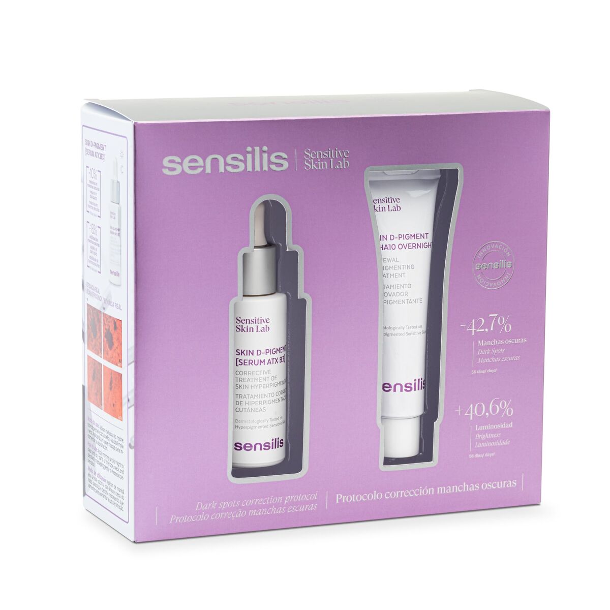 Women's Cosmetics Set Sensilis SKIN D-PIGMENT for Women product packaging