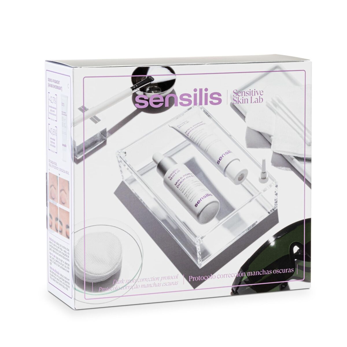 Women's Cosmetics Set Sensilis SKIN D-PIGMENT for Women product packaging