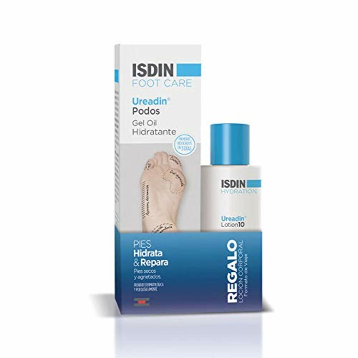 Unisex Cosmetic Set Isdin Ureadin Podos Repair 2 Pieces product packaging