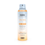 Body Sunscreen Spray Isdin Spf 50 product packaging