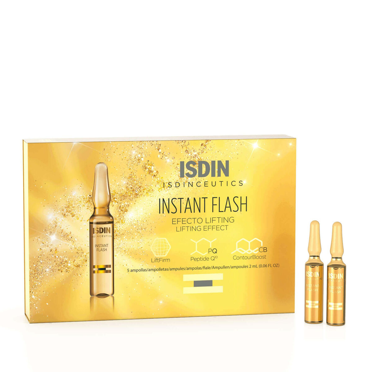 Firming Facial Care Isdin Isdinceutics 2 ml 2 ml x 5 for Women product packaging