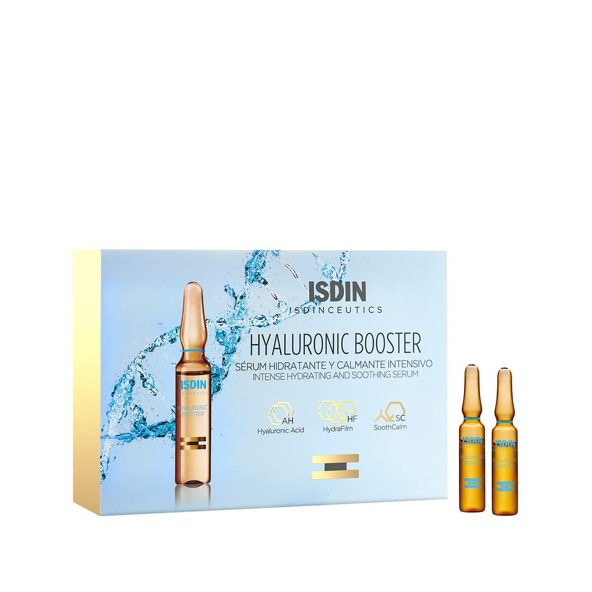 Ampoules Isdin Isdinceutics 2 ml Moisturizing Facial Care product packaging