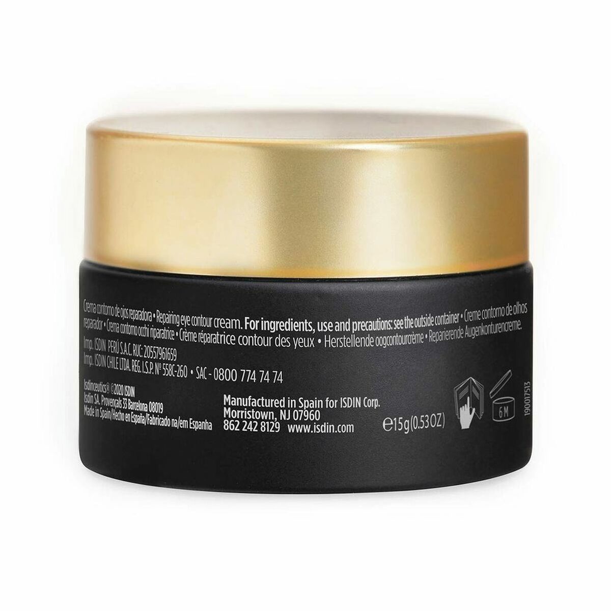 Anti-Ageing Cream for Eye Area Isdin Isdinceutics 15 g skincare packaging