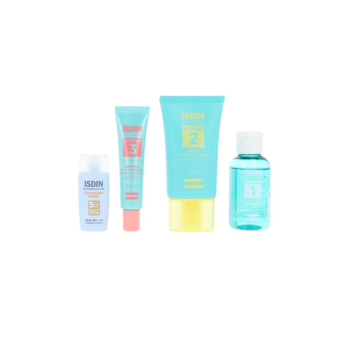 Make-Up Set Isdin ACNIBEN 2 Pieces product packaging