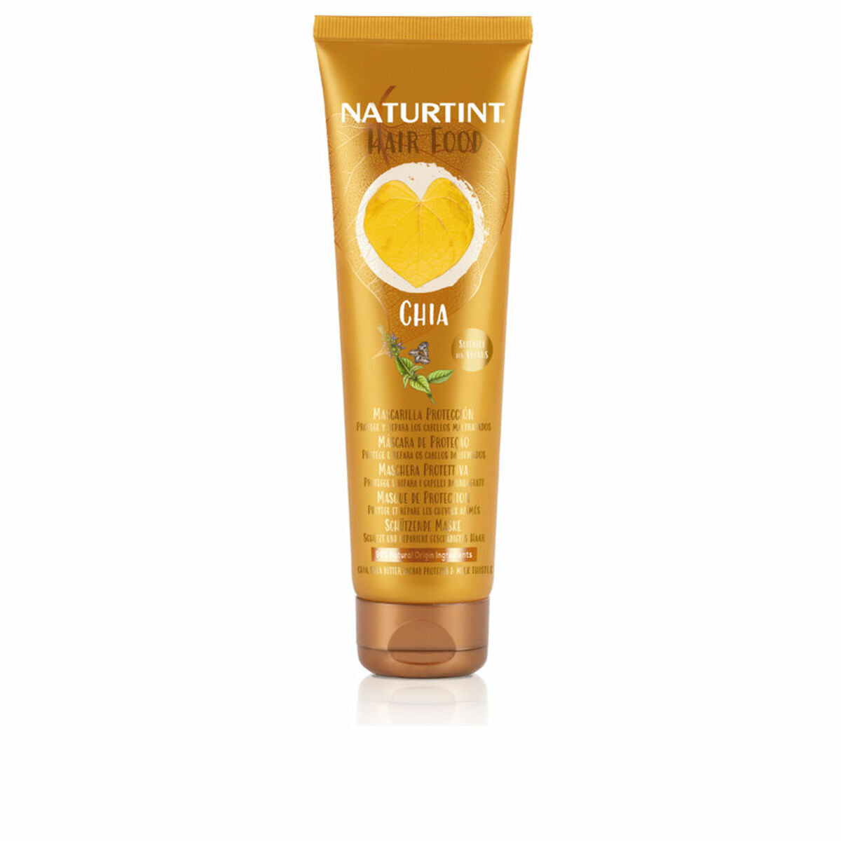 Hair Mask Naturtint Hair Food Chia 150 ml hair mask packaging