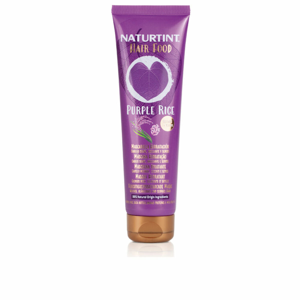 Hair Mask Naturtint Hair Food Purple Rice 150 ml hair mask packaging