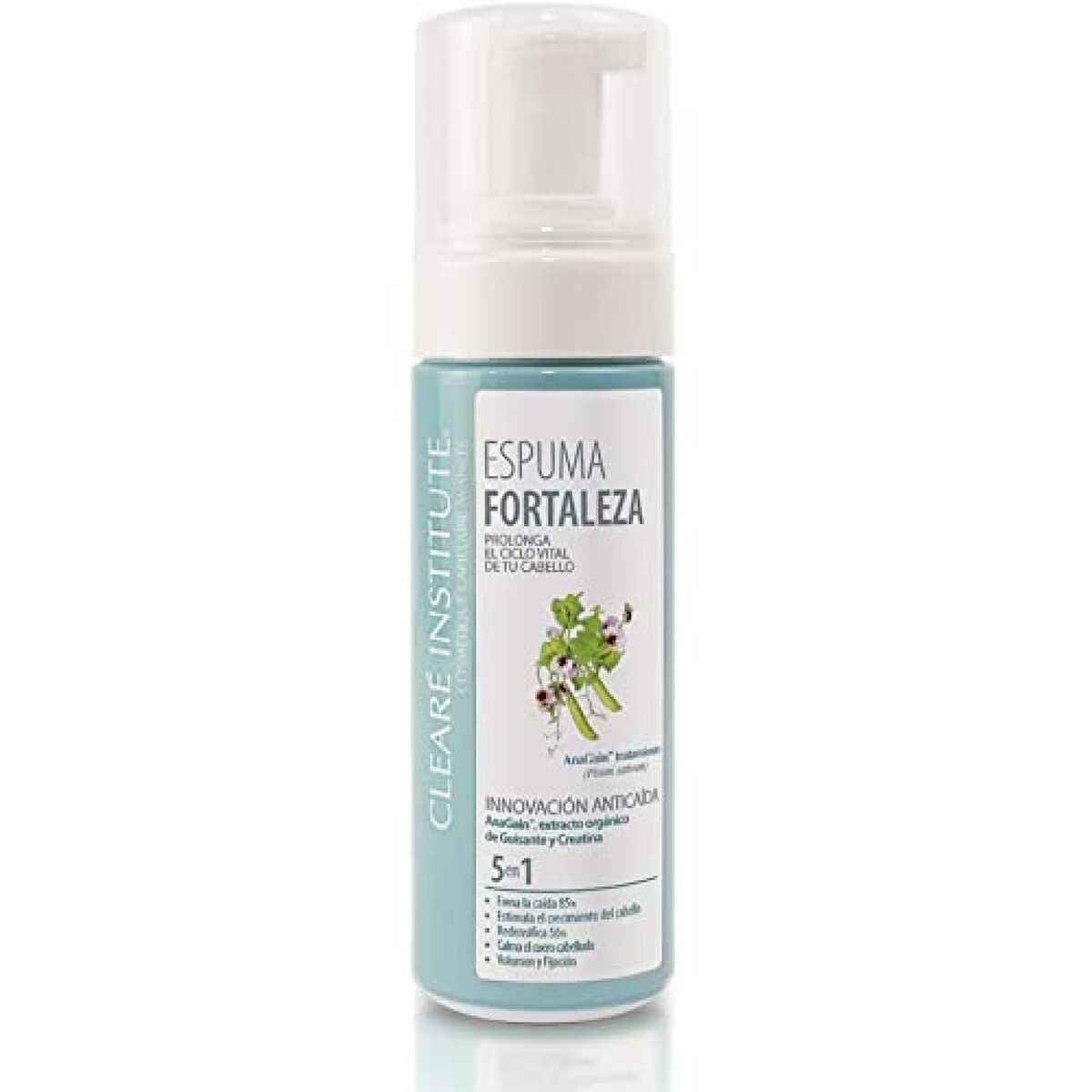 Volumising Foam Clearé Institute Anti-fall Fixative 150 ml for Women product packaging