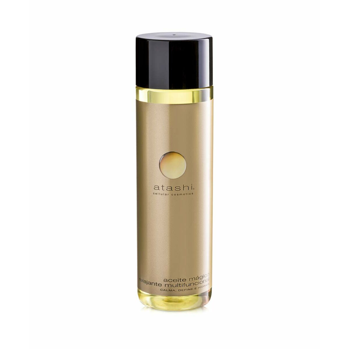 Relaxing Body Oil Atashi Celullar Cosmetic 250 ml product packaging