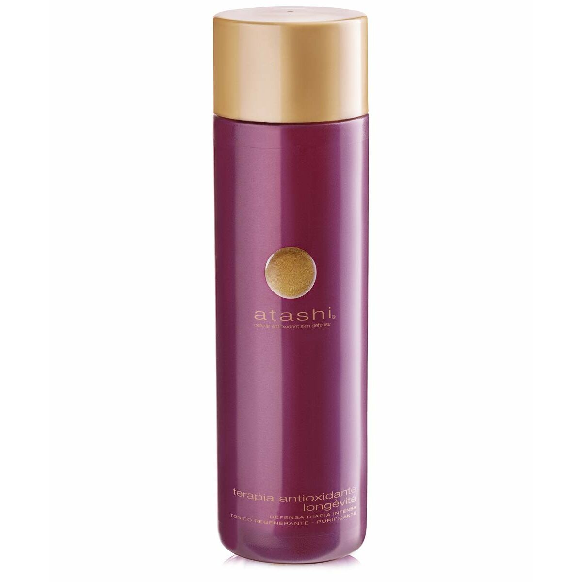 Purifying Cleansing Toner Atashi Cellular Antioxidant Skin Defense 250 ml skincare packaging