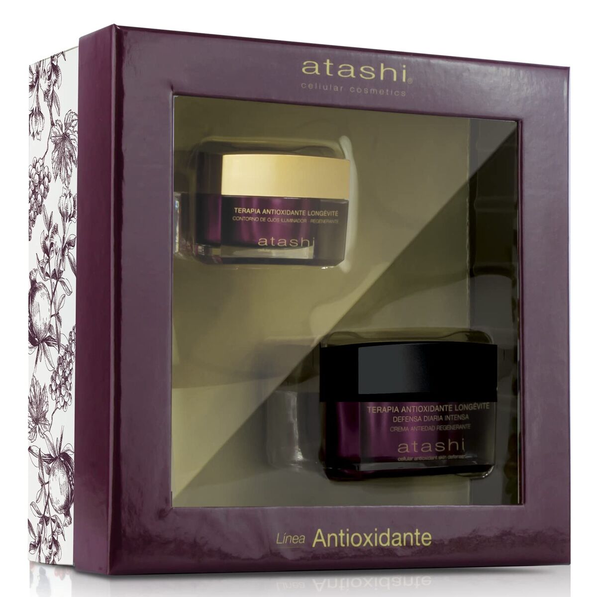 Women's Cosmetics Set Atashi RITUAL ANTIOXIDANTE 2 Pieces product packaging