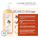 Curl Defining Fluid Clearé Institute Wash Curly 300 ml product packaging