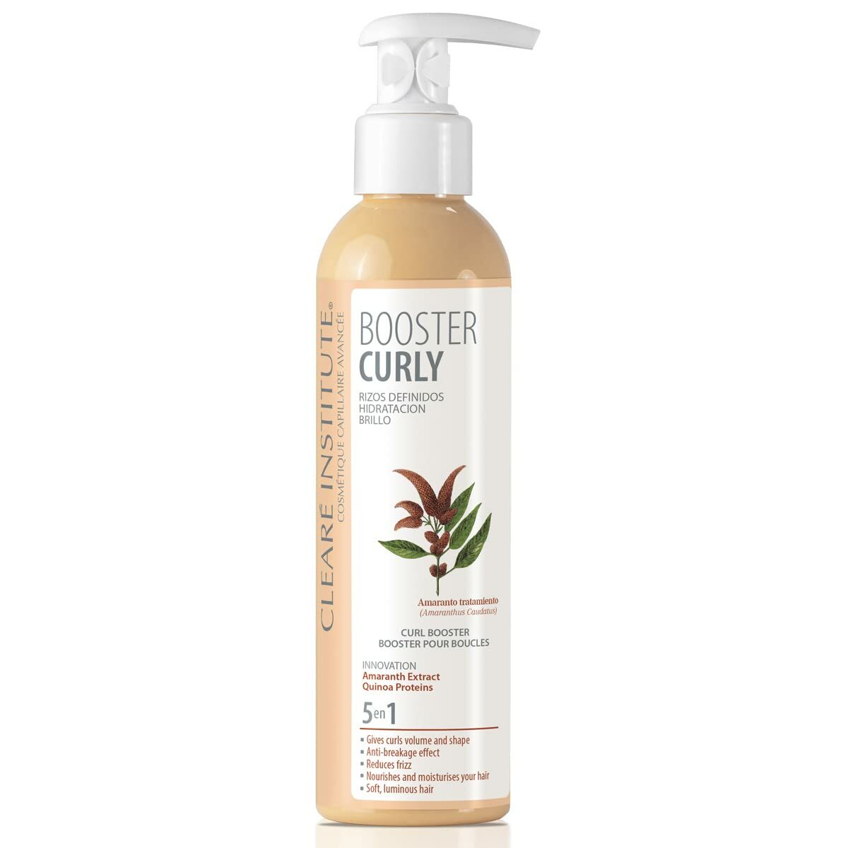 Defined Curls Conditioner Clearé Institute Booster Curly 200 ml conditioner bottle