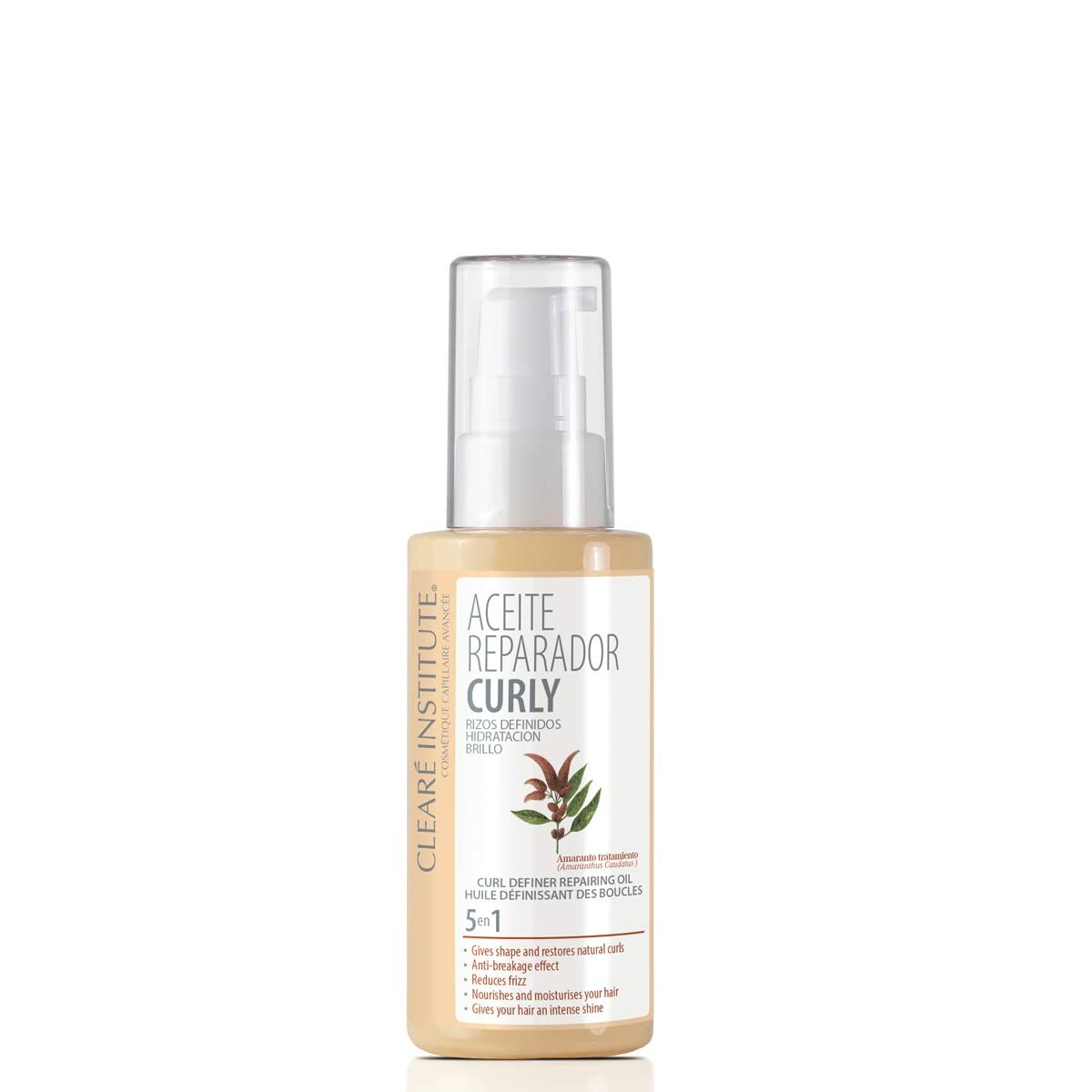 Hair Oil Clearé Institute Curly 50 ml product packaging