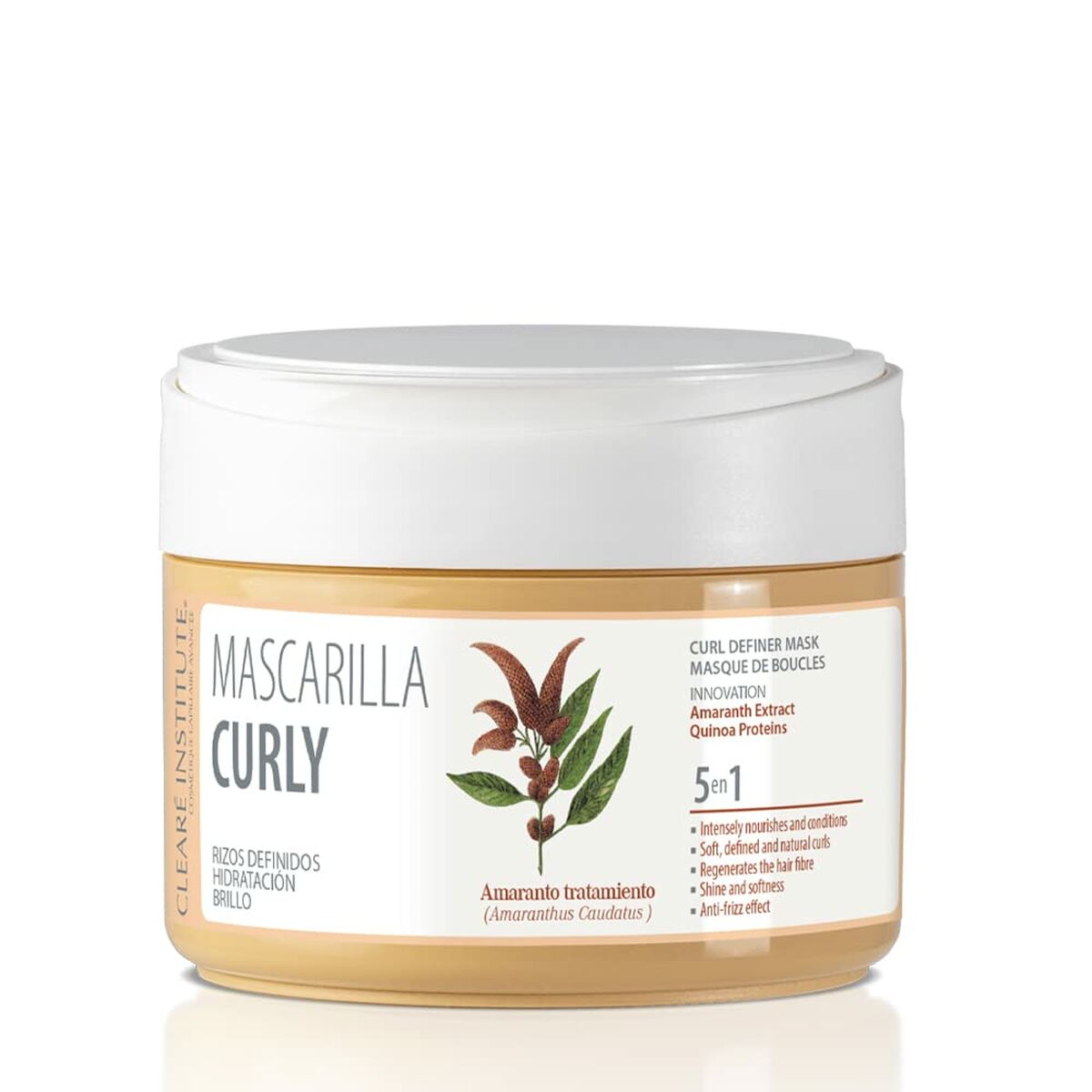 Hair Mask Clearé Institute Curly hair 300 ml hair mask packaging