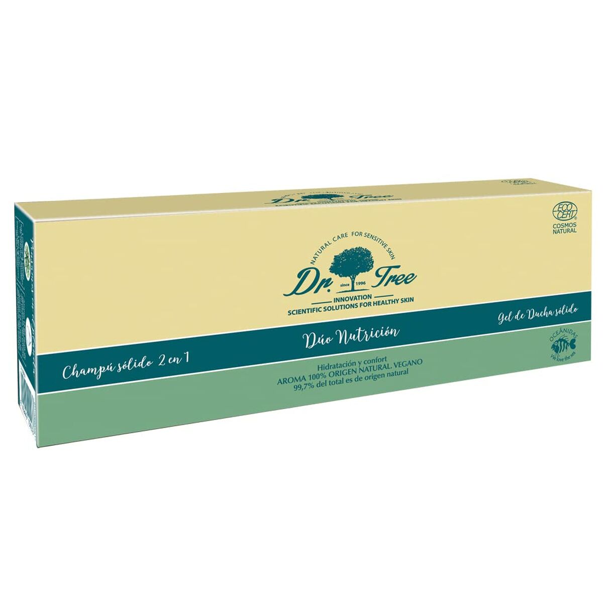 Shower Set Dr. Tree Duo Sensitive skin 2 Pieces for Women product packaging