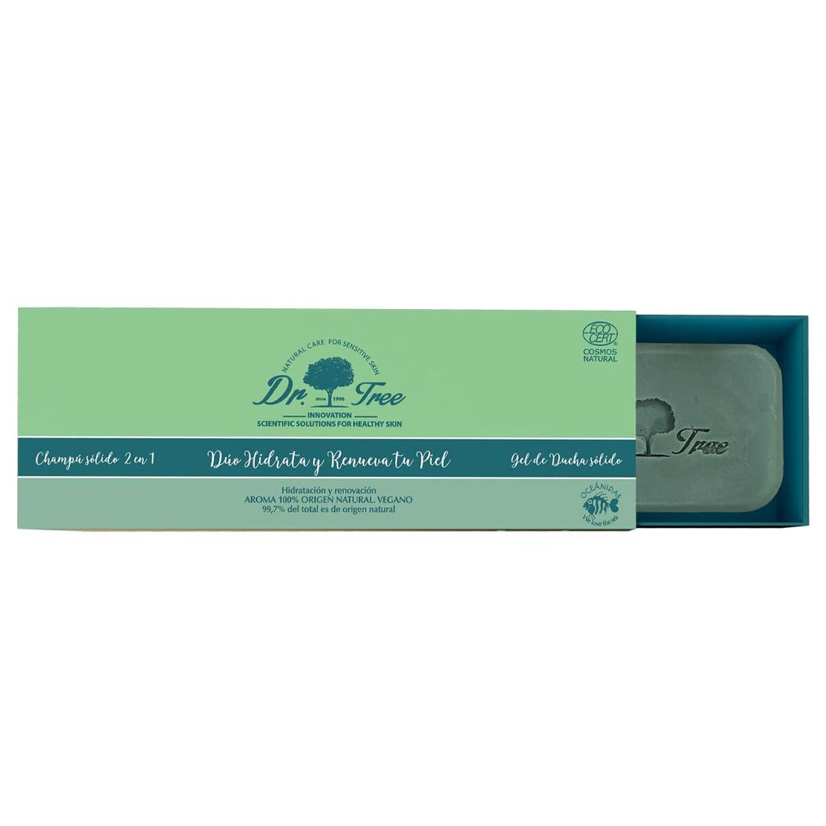 Shower Set Dr. Tree Duo Sensitive skin 2 Pieces product packaging