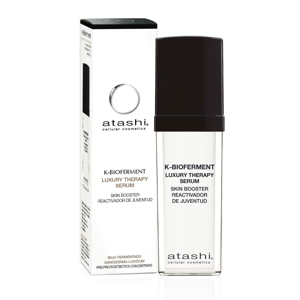 Facial Serum Atashi Bioferment 30 ml for Women serum bottle
