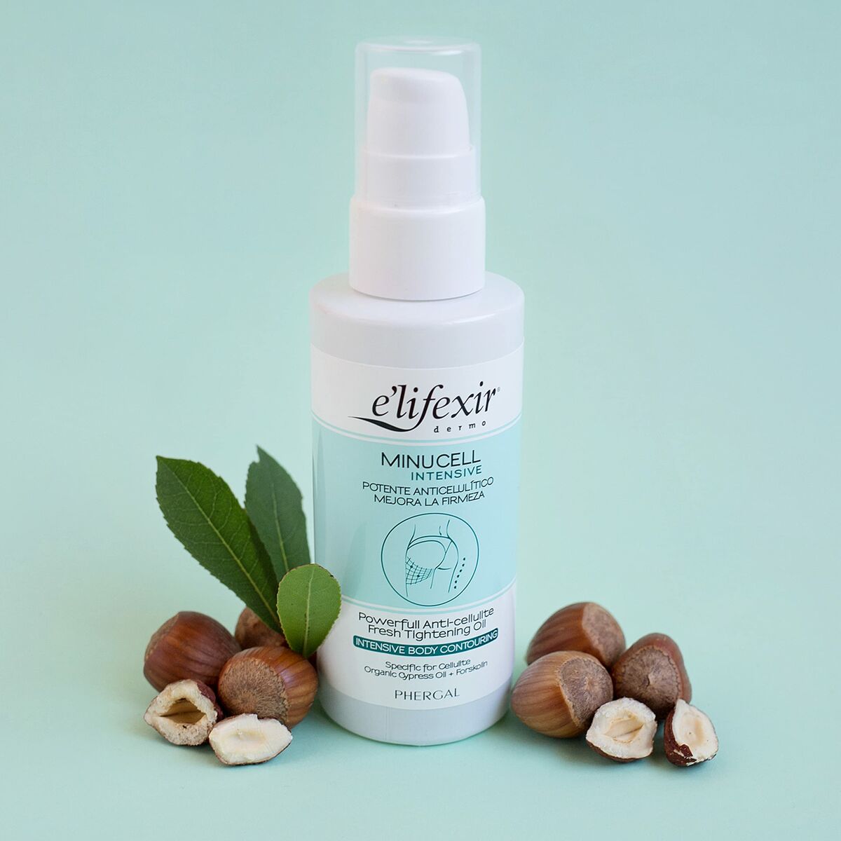 Anti-Cellulite Body Oil Elifexir Minucell Intensive 100 ml product packaging