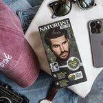 Permanent Dye Naturtint MEN Black for Men product packaging