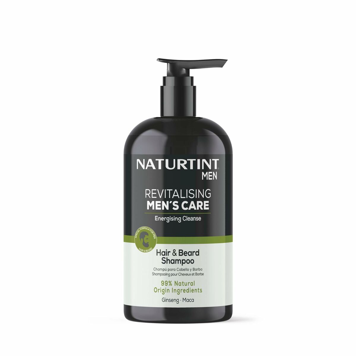 Shampoo Naturtint MEN 500 ml for Men shampoo bottle
