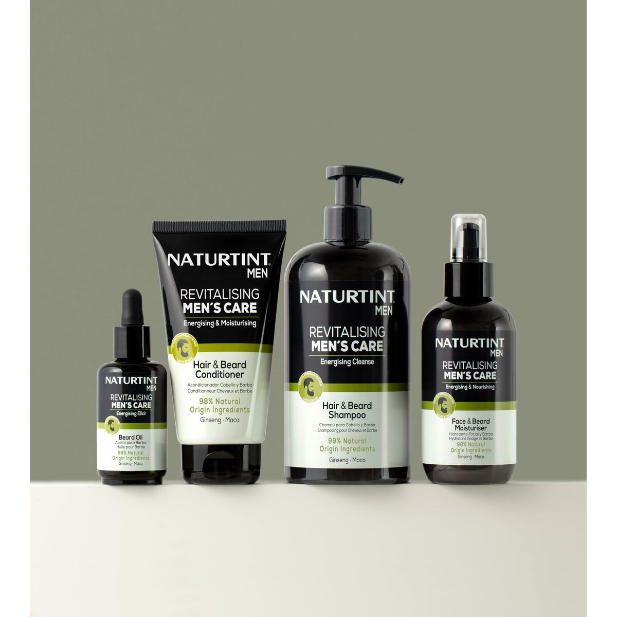 Shaving Set Naturtint MEN product packaging