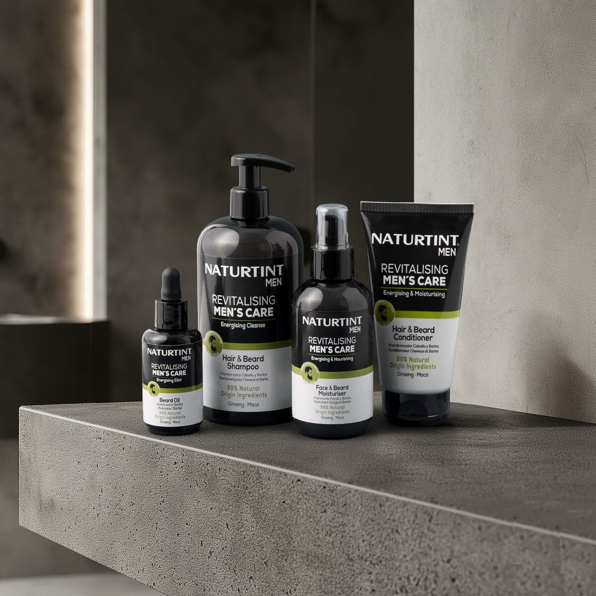 Shaving Set Naturtint MEN product packaging