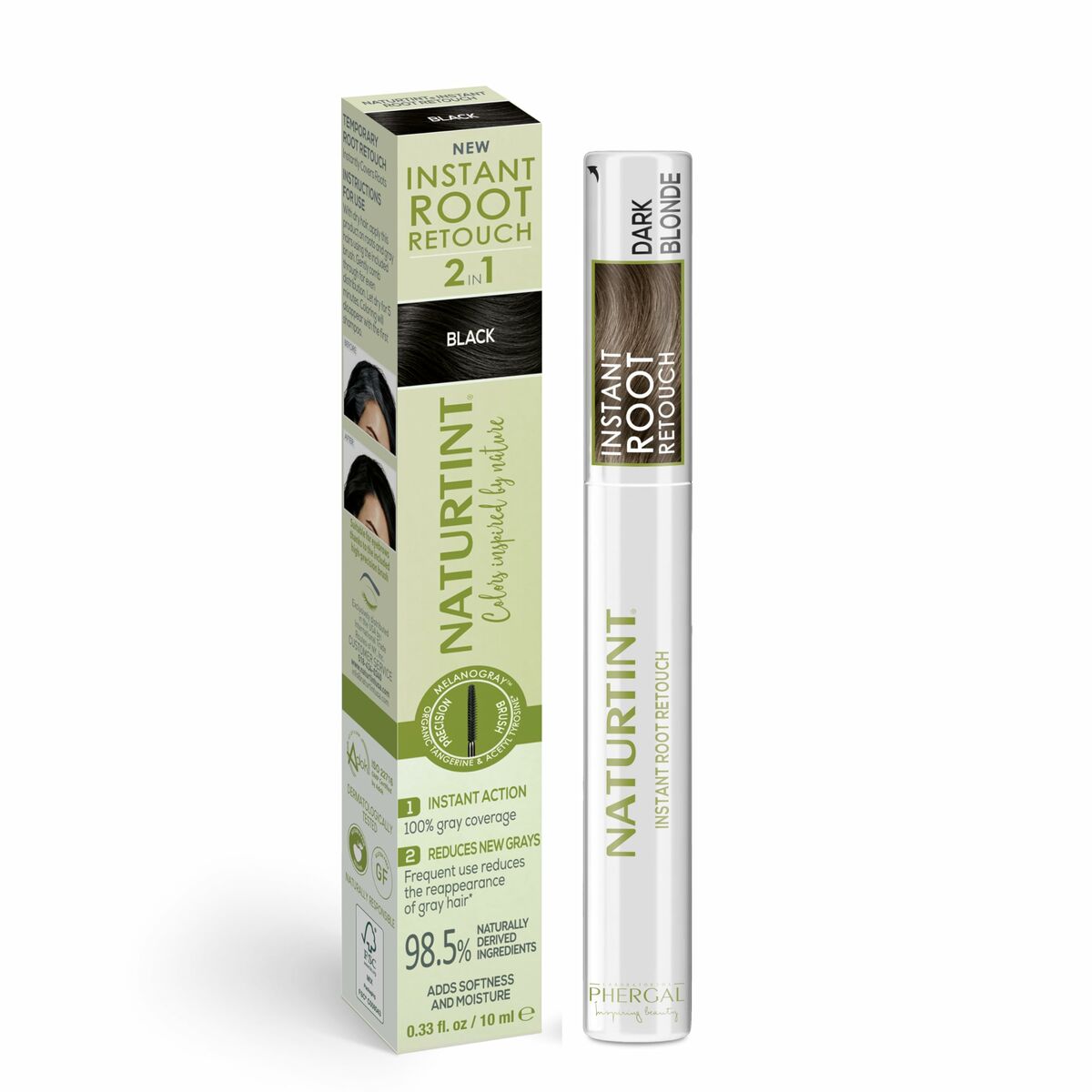 Hair Mask Naturtint COLORACIÓN 10 ml hair mask packaging