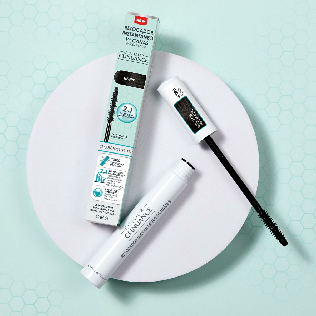 Eyebrow Tint Clearé Institute COLOUR CLINUANCE Dark Blonde 10 ml product packaging