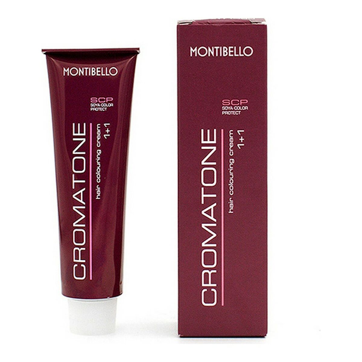 Permanent Dye Cromatone Montibello 8308 Nº 8,2 Black (60 ml) product packaging