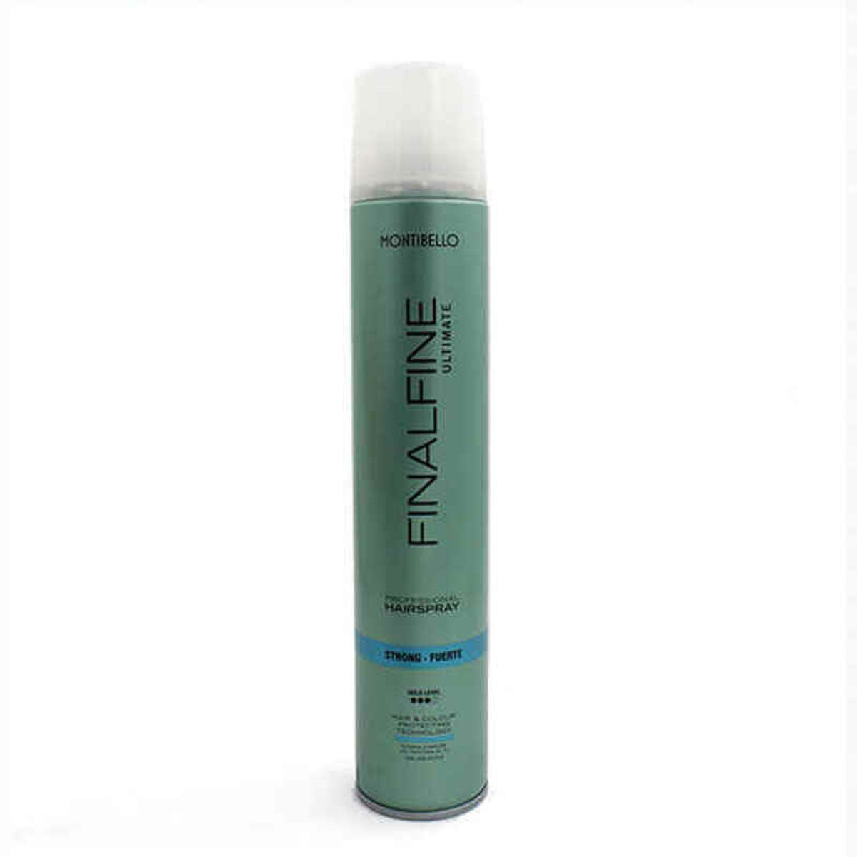 Strong Hold Hair Spray Montibello product packaging