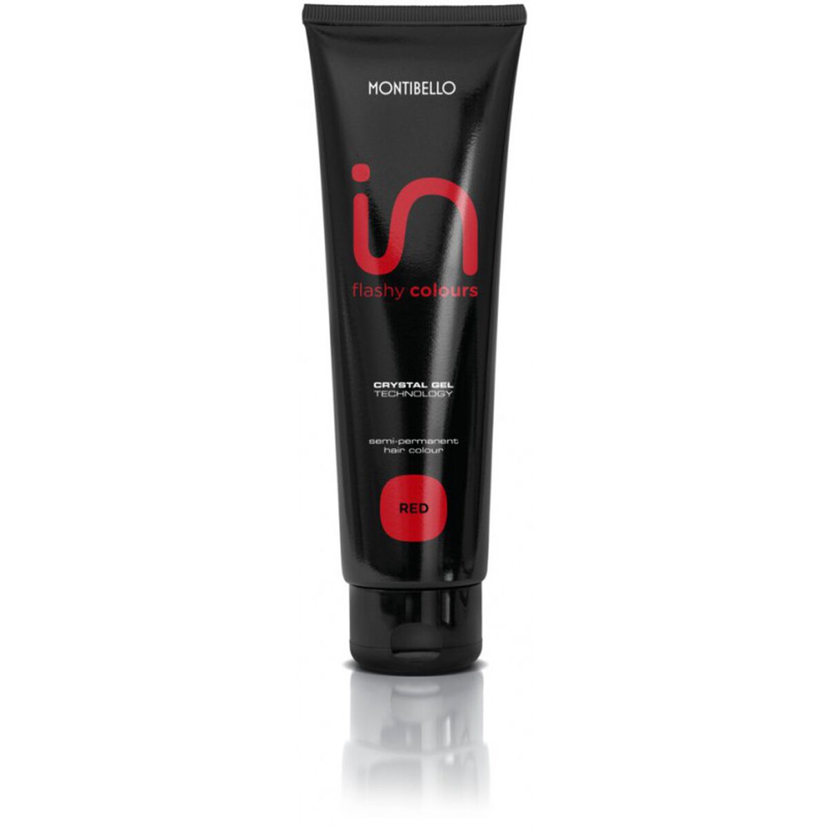 Semi-permanent Colourant Montibello IN Flashy Colour Red 150 ml for Women product packaging