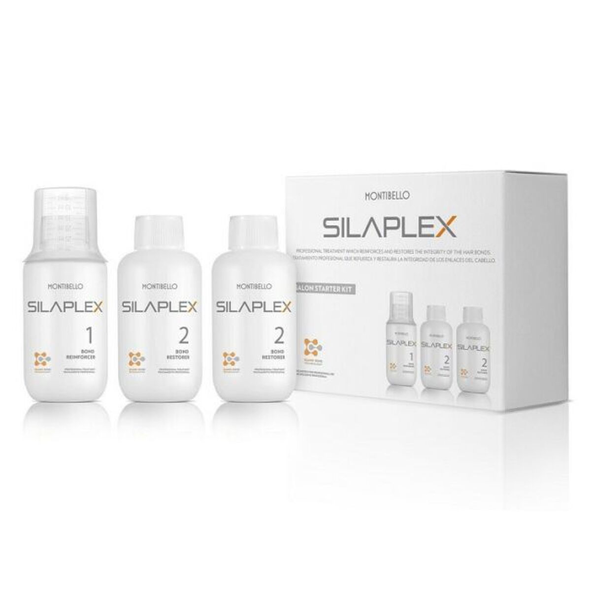Hair Dressing Set Montibello Silaplex 3 Pieces product packaging